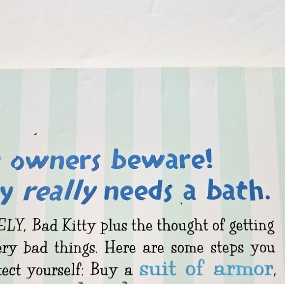 Bad Kitty Paperback Book Bundle Lot Of 4 Children's Chapter Books by Nick Bruel - Picture 9 of 11